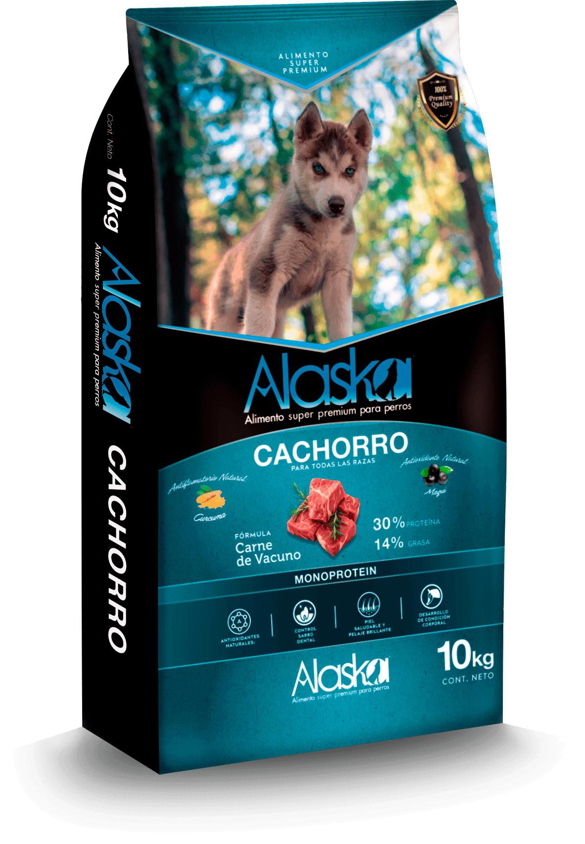 Envase de Alaska Cachorro de 10 kg
